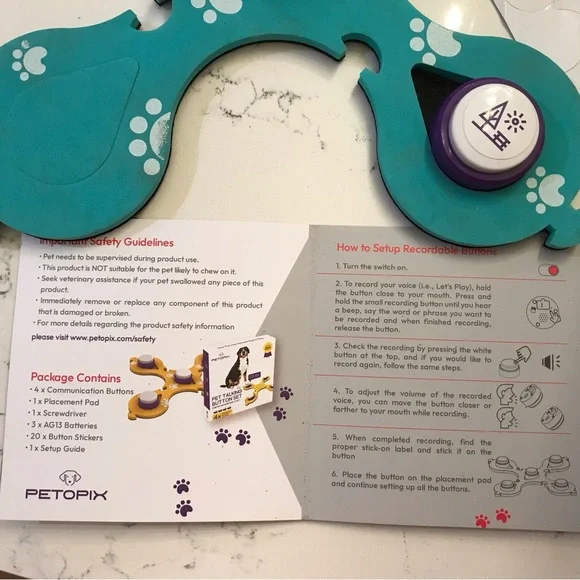 Talking Pet Buttons - Picture 3 of 4